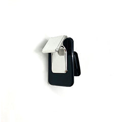 Assembled Juice Cap Rectangle(BK, Black Packing, Deco:Aluminium)