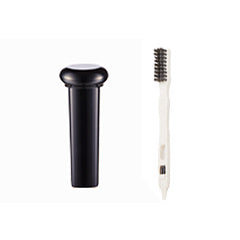 Assembled Pusher&Cleaning Brush HW (BK/S, S, HU-500Ivory, ABS Improve Purity)